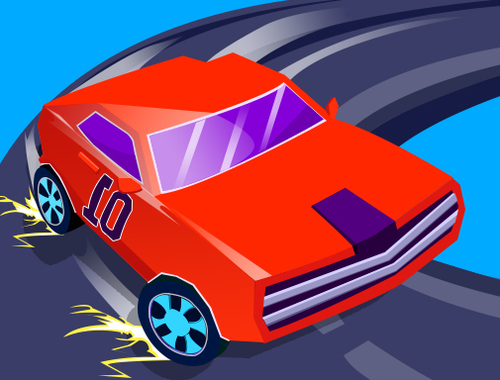 Cluiche Cluiche Nitro Speed Car Racing  ar líne