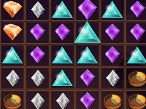 Cluiche Cluiche Jewel Miner rompu  ar líne
