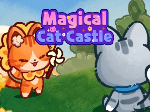 Cluiche Caisleán Cat draíochta  ar líne