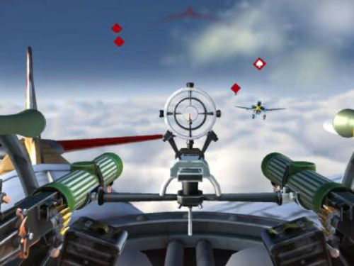 Cluiche Cogadh Gunnair: Sky Combat Air  ar líne