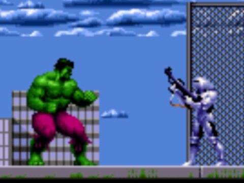 Cluiche An Hulk dochreidte  ar líne