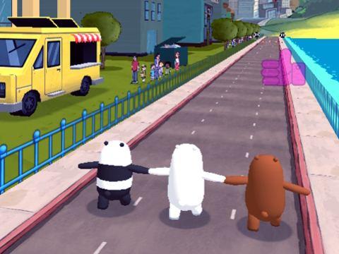 Cluiche Béar Parkour Bears againn  ar líne