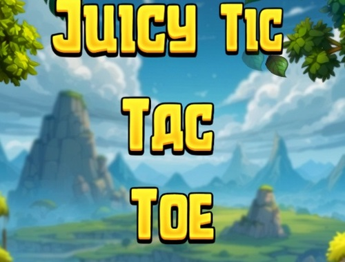 Cluiche Cluiche Juicy Madra Tac Toe  ar líne