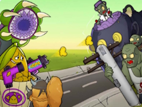 Cluiche Plandaí Mutant vs Zombie  ar líne