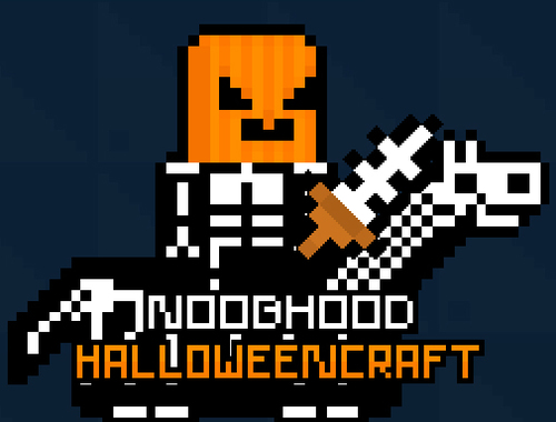 Cluiche Ceardaíocht Oíche Shamhna NoobHood  ar líne