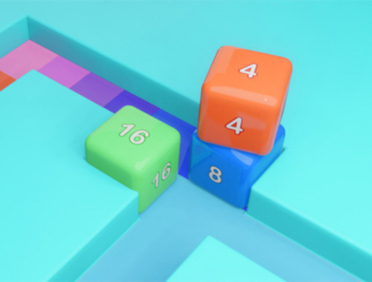 Cluiche Ciúb Maze 2048  ar líne