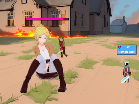 Cluiche Ionsaí ar Waifu Clicker  ar líne
