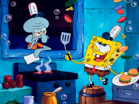 Cluiche Cluiche SpongeBob Faigh na difríochtaí  ar líne
