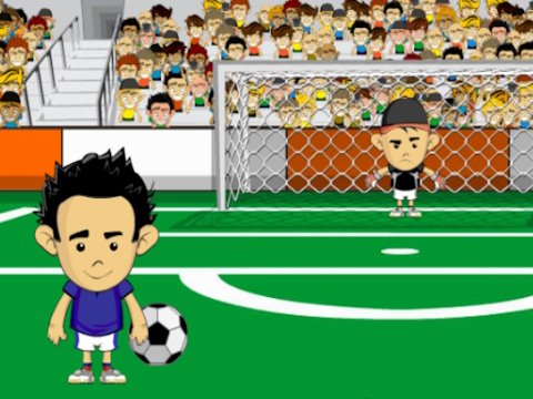 Cluiche Frenzy Freekick Euro  ar líne