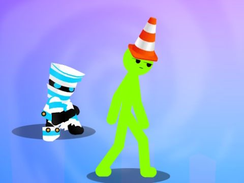 Cluiche Máistir Parkour: Rás Stickman  ar líne