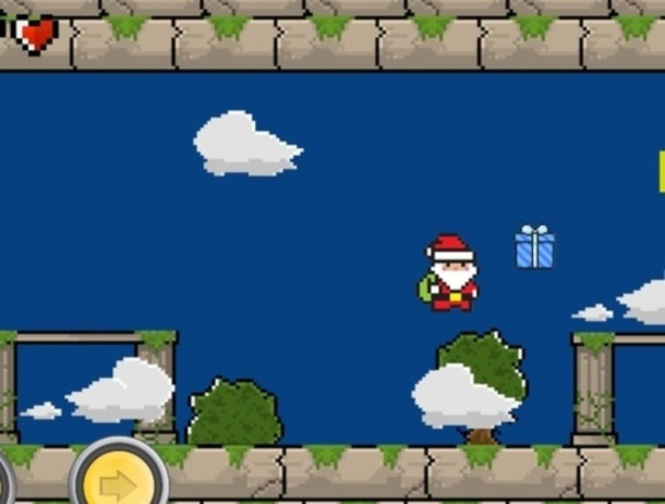 Cluiche Santa Retro  ar líne