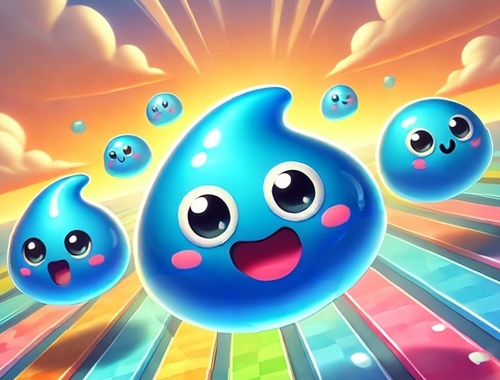 Cluiche Rush Slime  ar líne