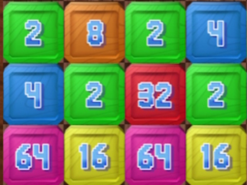 Cluiche 2048: Bloc Adhmaid  ar líne