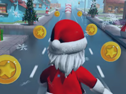 Cluiche Cluiche Santa Roblox ag Rith  ar líne