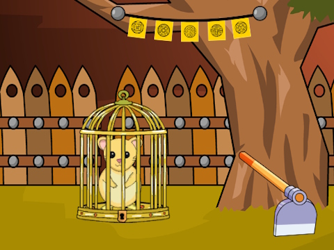 Cluiche Cluiche Líne Gleoite Hamster Éalú ó Cage  ar líne
