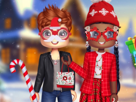 Cluiche Cluiche ar líne Roblox Nollag gléasadh suas  ar líne