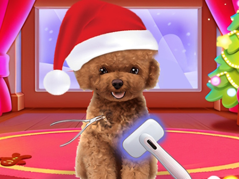 Cluiche Salon smidiú Nollag ASMR  ar líne