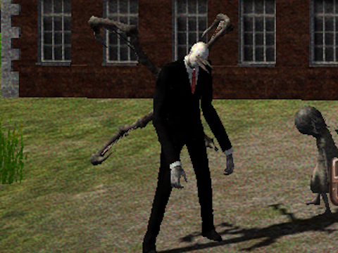 Cluiche Slenderman Caillte ar Scoil  ar líne