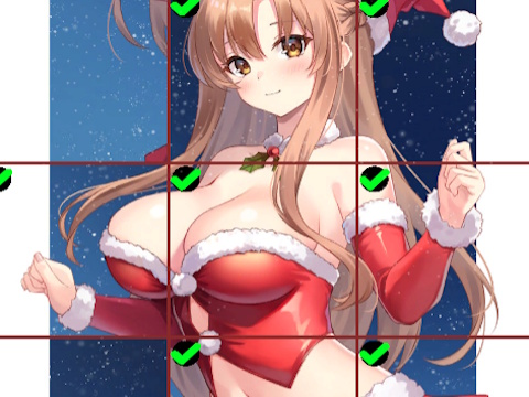 Cluiche Cluiche ar líne Cailíní Anime I gúna Dearg Puzal Tíleanna  ar líne
