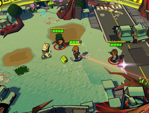 Cluiche Survivor Z Urchair agus Brains  ar líne