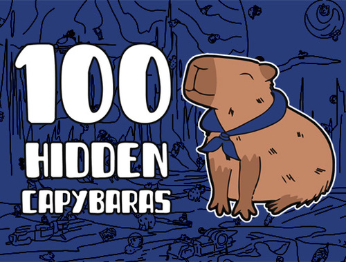 Cluiche 100 Capybaras Hidden  ar líne