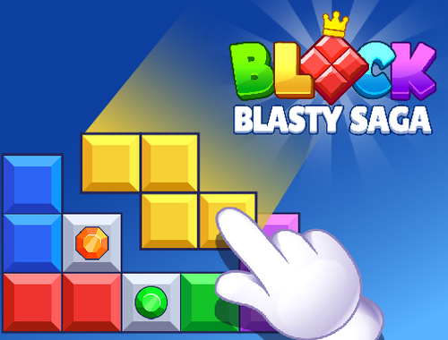 Cluiche Cluiche Bloc Blasty Saga  ar líne