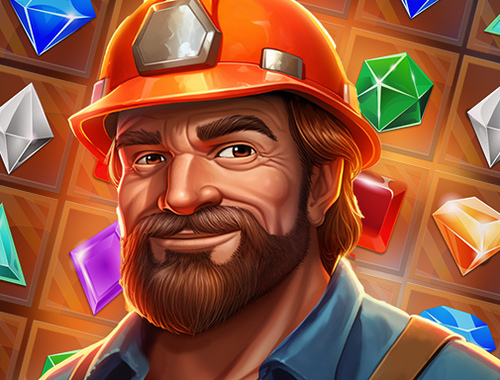 Cluiche Cluiche Jewel Miner rompu  ar líne