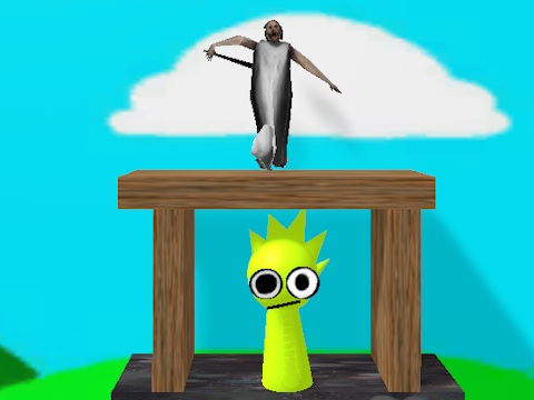 Cluiche Cluiche Sprunki X Granny Incredibox  ar líne