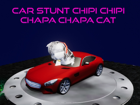 Cluiche Cluiche ar líne saor in aisce Carr Stunt Chipi Chipi Chapa Chapa Cat  ar líne
