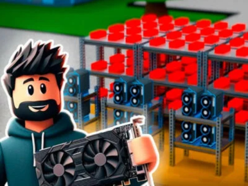 Cluiche Roblox: Miner Bitcoin!  ar líne