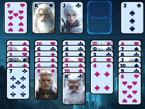 Cluiche Cluiche Reoite Freecell  ar líne
