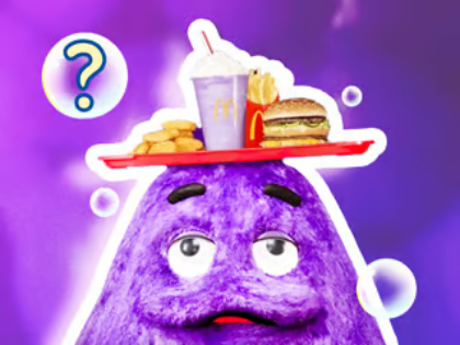Cluiche Tráth na gCeist do Pháistí: Grimace Shake Trivia  ar líne