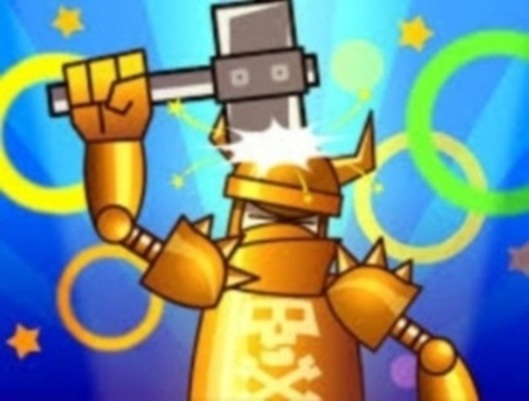 Cluiche Crash an robot!  ar líne