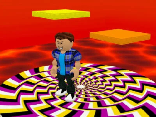 Cluiche Roblox: Lava Parkour ar líne
