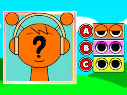 Cluiche Tráth na gCeist do Pháistí: Sprunki Fandom Quiz  ar líne