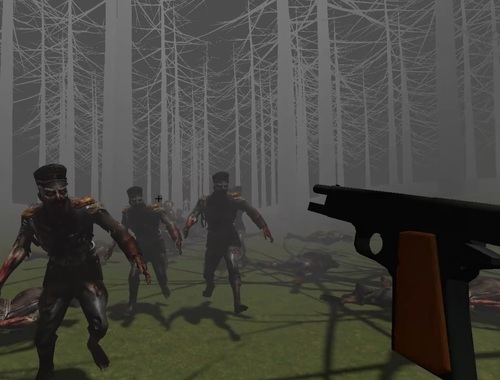 Cluiche Zombies i foraoise  ar líne