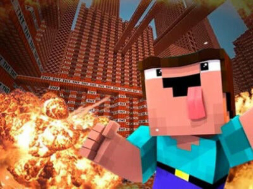Cluiche Mod crazy TNT  ar líne