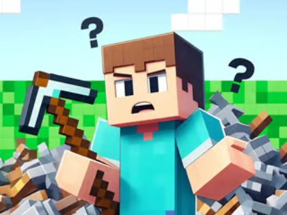 Cluiche Tráth na gCeist Leanaí: Minecraft NOOB To PRO  ar líne