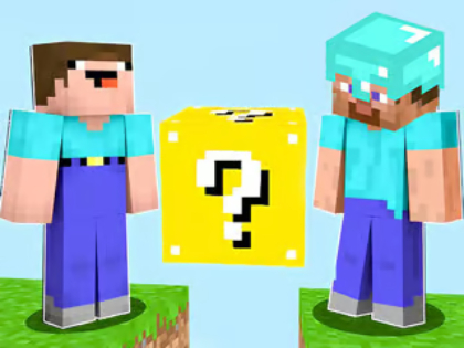 Cluiche Tráth na gCeist Páistí: Trivia Minecraft  ar líne