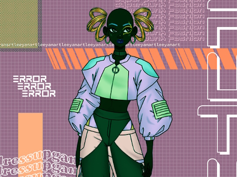 Cluiche Cluiche Cyberpunk Pastel  ar líne