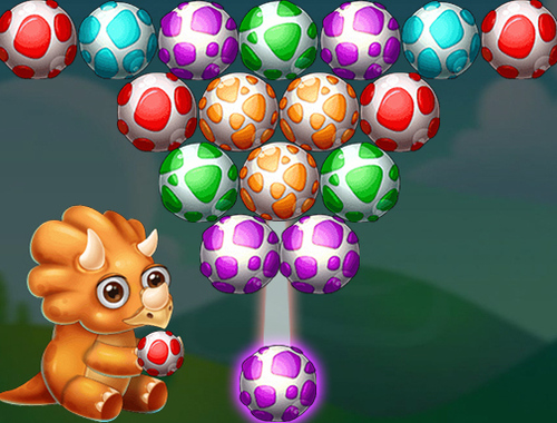 Cluiche Cluiche Dino Uibheacha Shooter  ar líne