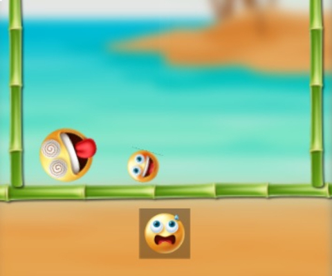 Cluiche Emoji blush ar líne