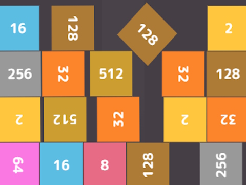 Cluiche 2048 Ciúb  ar líne