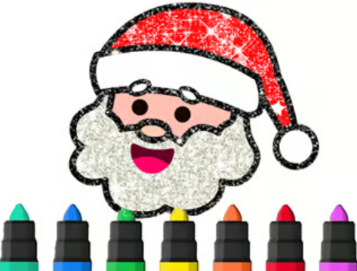 Cluiche Leabhar Dathúcháin: Bronntanas Santa  ar líne