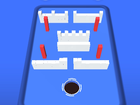 Cluiche Cluiche bloc dath 3D poll 3D  ar líne
