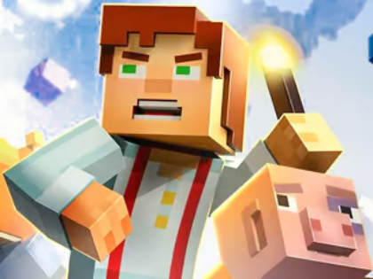 Cluiche Puzal Jigsaw: Dungeons Minecraft  ar líne