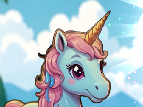 Cluiche Bloc Blaster Unicorn  ar líne
