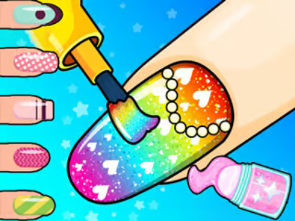 Cluiche Leabhar Dathúcháin: Nail Salon  ar líne