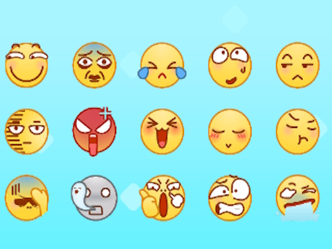 Cluiche Emoji Merge: Moji spraoi  ar líne