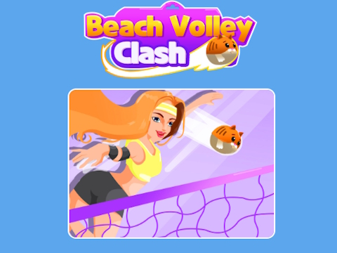 Cluiche Clash volley trá  ar líne